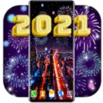 Logo of Fireworks Live Wallpaper android Application 